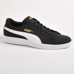 PUMA Baskets Homme Smash Buck Noir|Homme Baskets, Sneakers