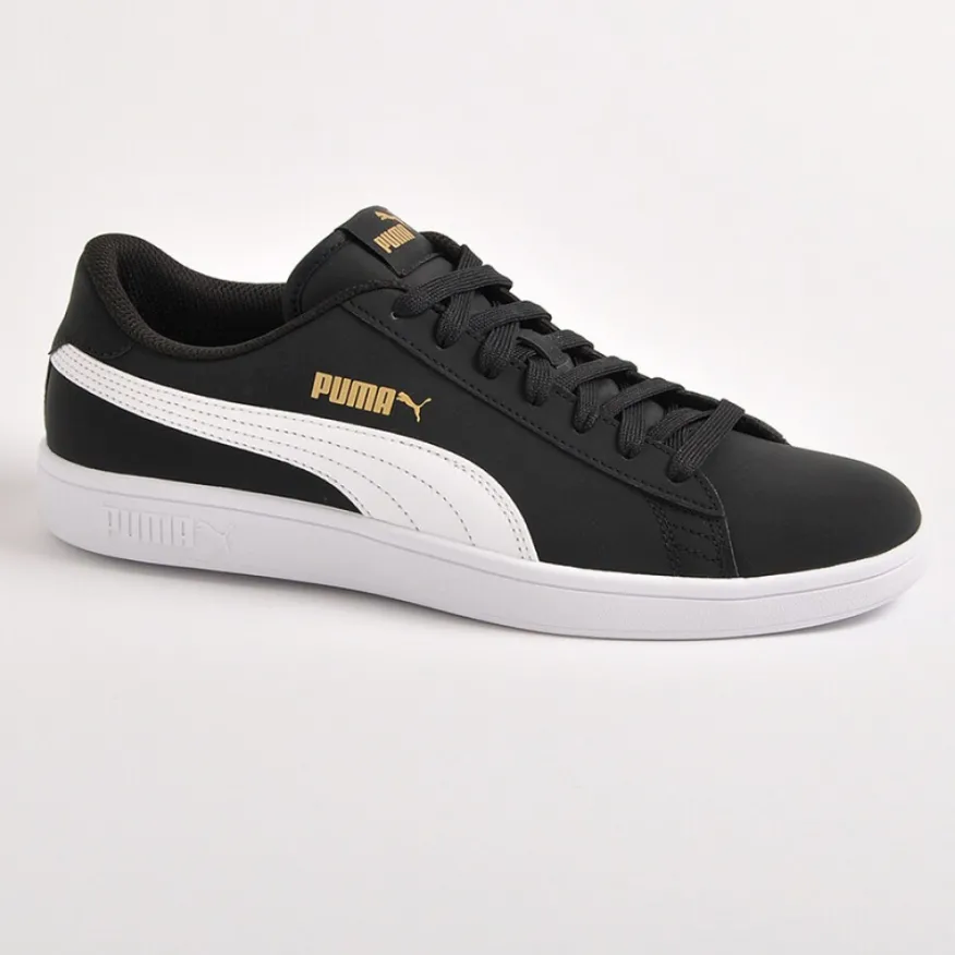 PUMA Baskets Homme Smash Buck Noir|Homme Baskets, Sneakers