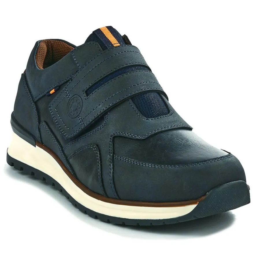 RELIFE Baskets Homme Bleu Marine|Homme Derbies, Chaussures De Ville