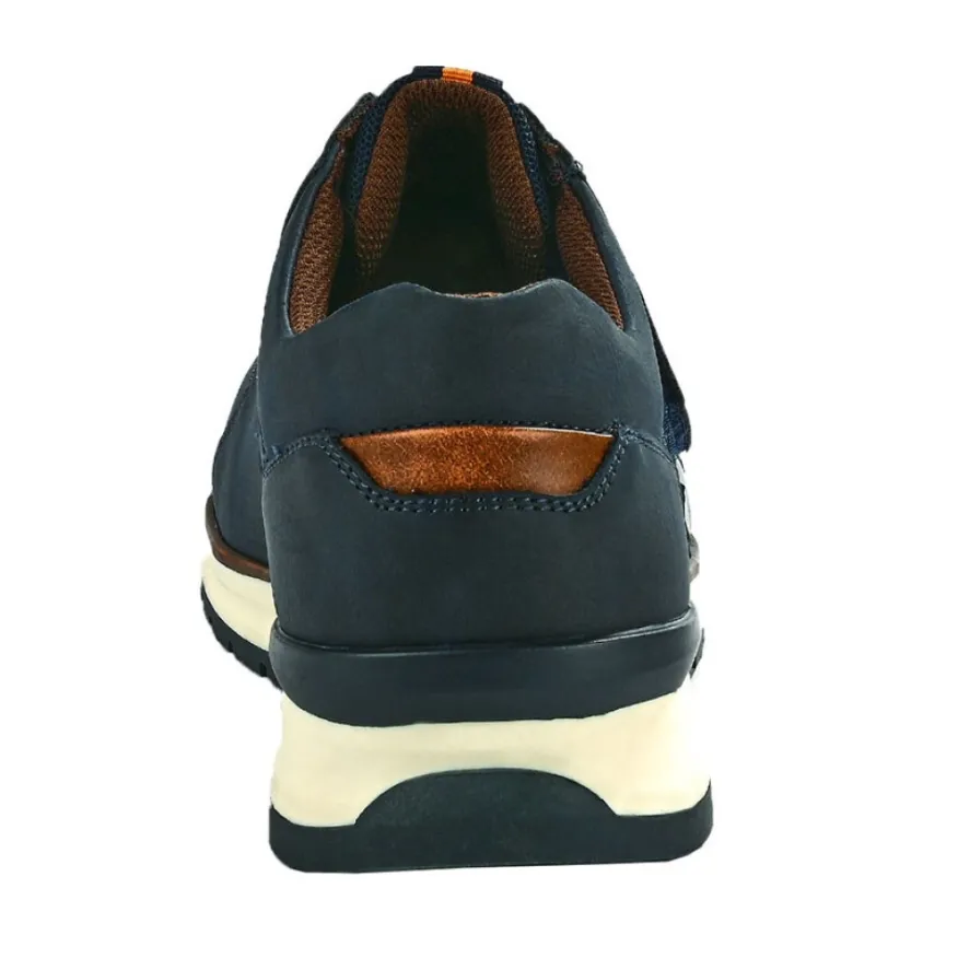 RELIFE Baskets Homme Bleu Marine|Homme Derbies, Chaussures De Ville