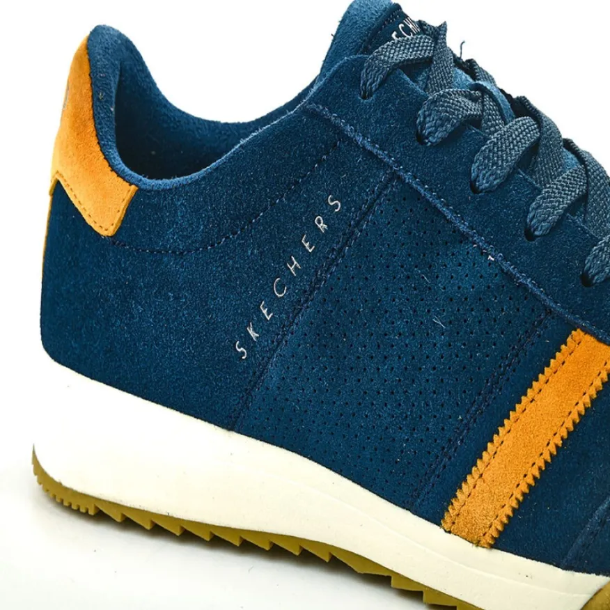 SKECHERS Baskets Homme Bleu Marine|Homme Baskets, Sneakers