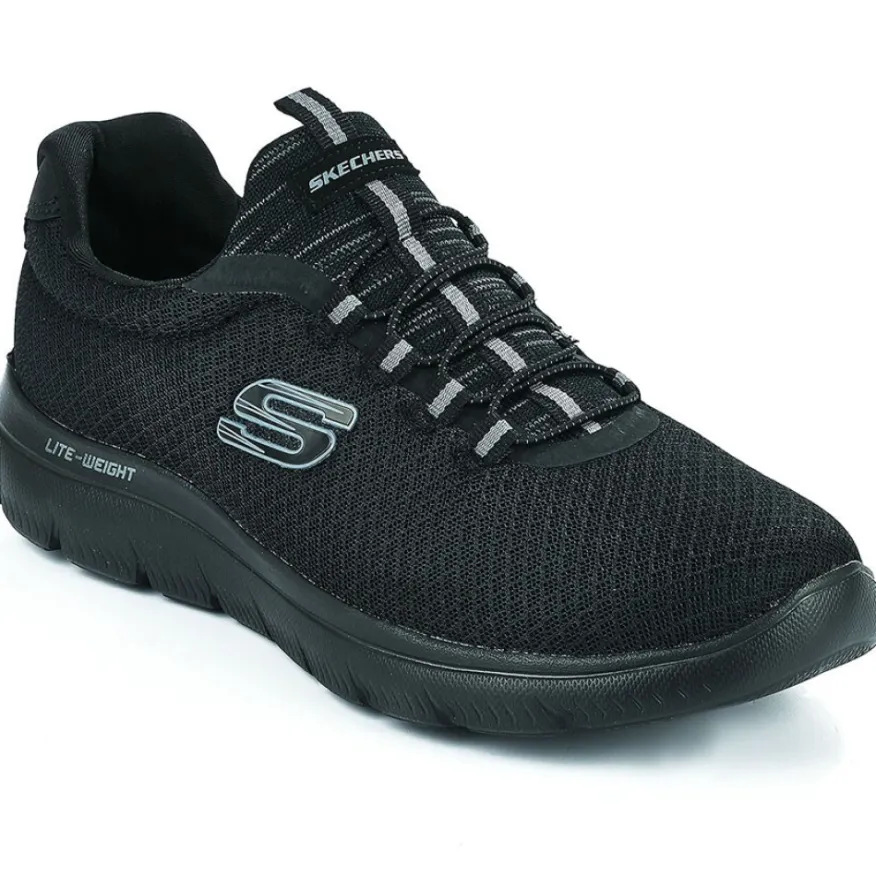 SKECHERS Baskets Homme Noir|Homme Baskets, Sneakers