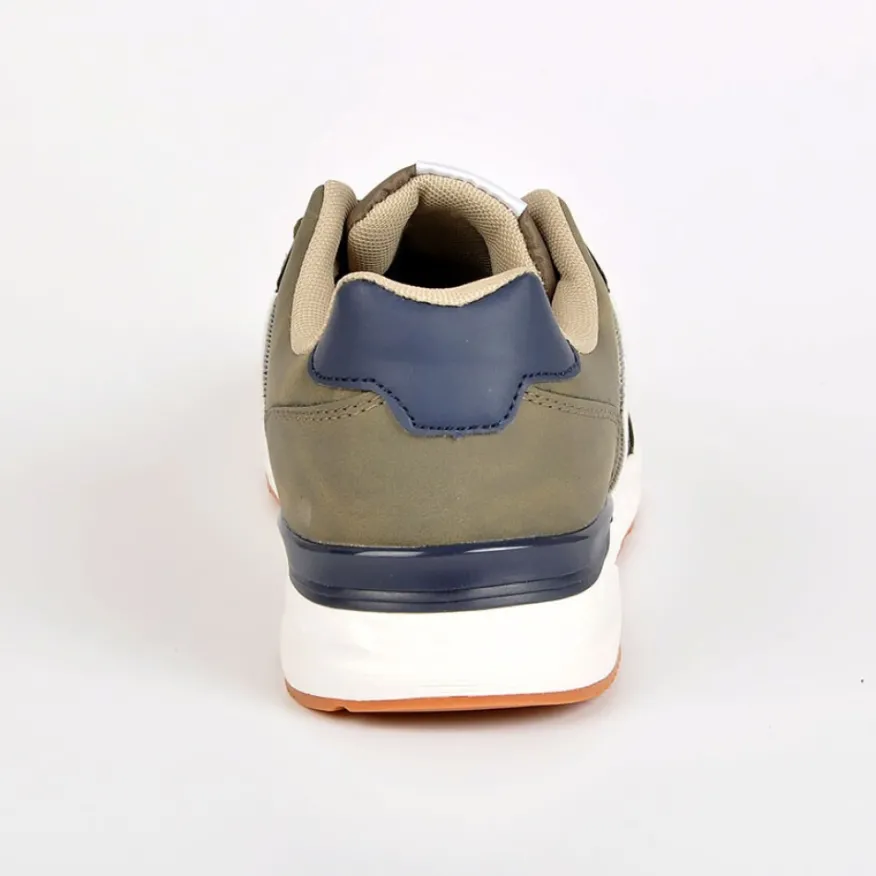 STREET LIFE Baskets Homme Kaki|Homme Baskets, Sneakers