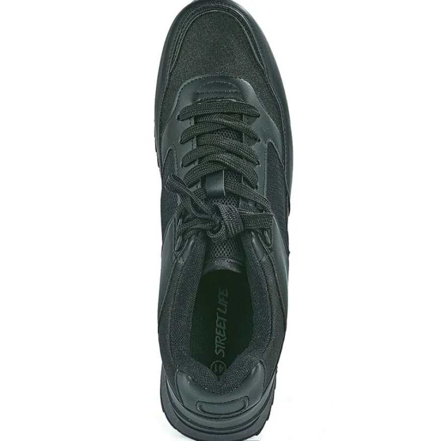 STREET LIFE Baskets Homme Noir|Homme Baskets, Sneakers