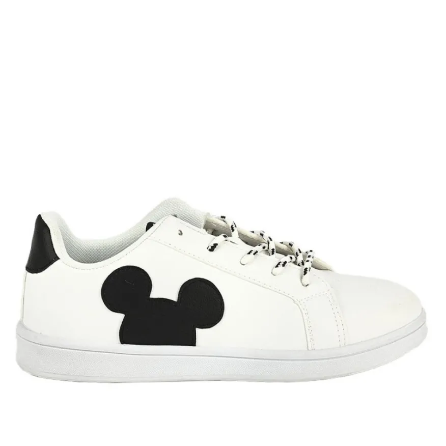 MICKEY Baskets Femme Blanc|Femme Baskets, Sneakers
