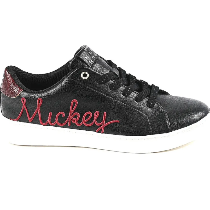 MICKEY Baskets Femme Noir|Femme Baskets, Sneakers