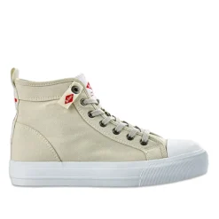 LEE COOPER Baskets Montantes Femme Beige |Femme Baskets, Sneakers