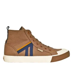 ALMA PLANETE Baskets Montantes Homme Marron|Homme Baskets, Sneakers