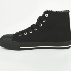 MICKEY Baskets Montantes Femme Noir|Femme Baskets, Sneakers