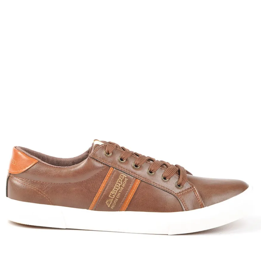 KAPPA Baskets Sakao Marron |Homme Baskets, Sneakers