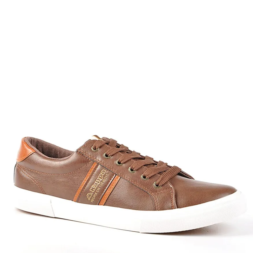 KAPPA Baskets Sakao Marron |Homme Baskets, Sneakers