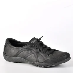 SKECHERS Baskets Semelles Souples Noir|Femme Baskets, Sneakers
