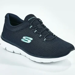 SKECHERS Baskets Sneakers Femme Bleu Marine Summits Quick Lapse|Femme Baskets, Sneakers