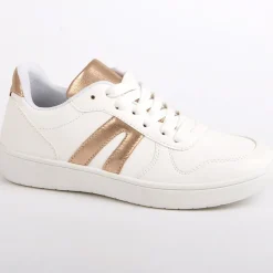 STREET LIFE Baskets Sneakers Femme Blanc|Femme Baskets, Sneakers
