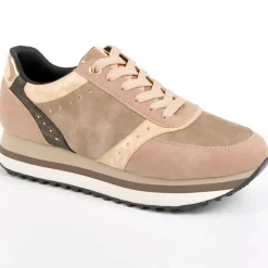 STREET LIFE Baskets Sneakers Femme Beige|Femme Baskets, Sneakers
