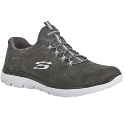 SKECHERS Baskets Sneakers Gris|Femme Baskets, Sneakers
