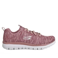 SKECHERS Baskets Sneakers Rose|Femme Baskets, Sneakers
