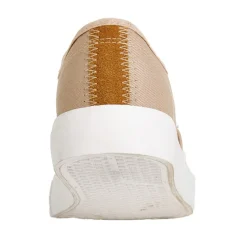STREET LIFE Baskets / Tennis En Toile Beige Lacets Elastiques |Femme Baskets, Sneakers