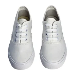 STREET LIFE Baskets / Tennis En Toile Blanc Lacets Elastiques |Femme Baskets, Sneakers