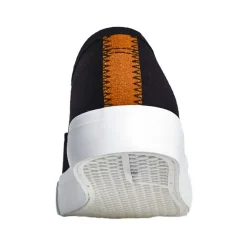 STREET LIFE Baskets / Tennis En Toile Noir Lacets Elastiques |Femme Baskets, Sneakers