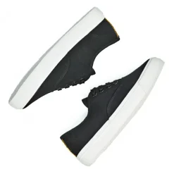 STREET LIFE Baskets / Tennis En Toile Noir Lacets Elastiques |Femme Baskets, Sneakers