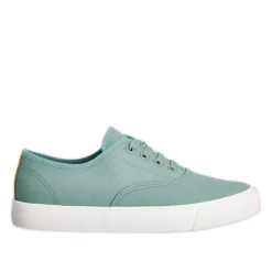 STREET LIFE Baskets / Tennis En Toile Vert Lacets Elastiques |Femme Baskets, Sneakers