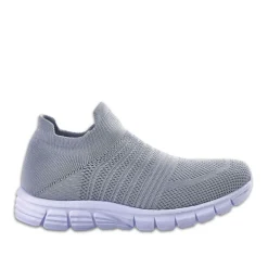 STREET LIFE Baskets Ultra Legeres Femme Gris Elastique |Femme Baskets, Sneakers