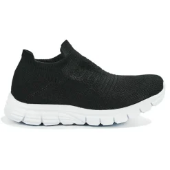 STREET LIFE Baskets Ultra Legeres Femme Noir Elastique |Femme Baskets, Sneakers