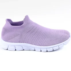 STREET LIFE Baskets Ultra Legeres Femme Violet Elastique |Femme Baskets, Sneakers