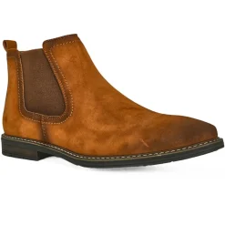 FORTUNATO Boots Chelsea Homme Camel Avec Elastiques |Homme Boots, Bottines