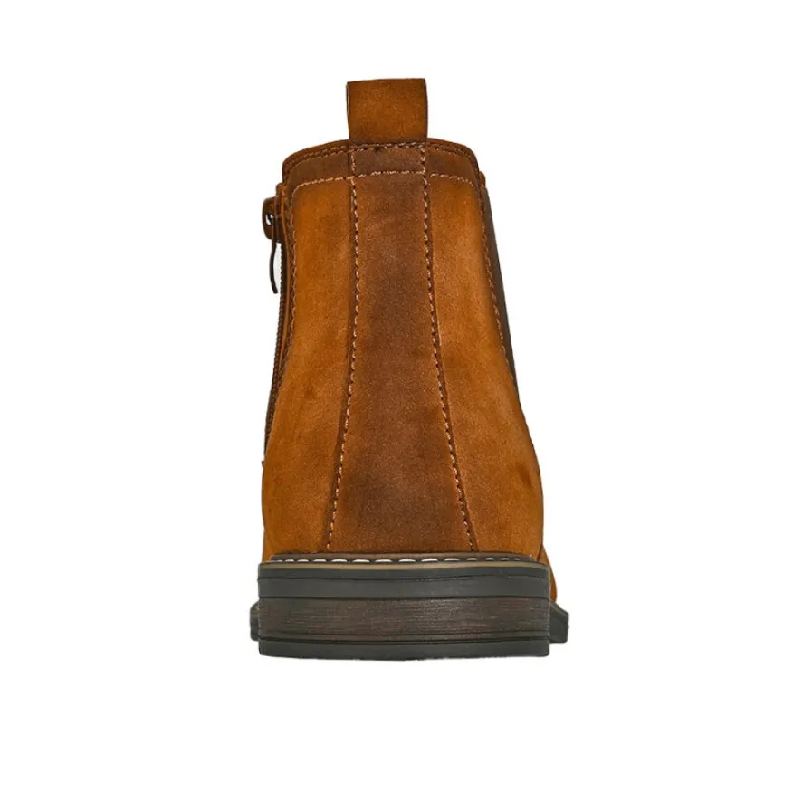 FORTUNATO Boots Chelsea Homme Camel Avec Elastiques |Homme Boots, Bottines