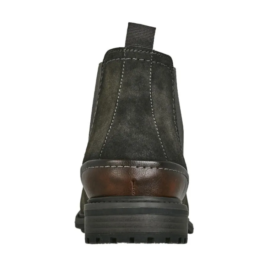 FORTUNATO Boots Chelsea Homme Noir Avec Elastiques |Homme Boots, Bottines