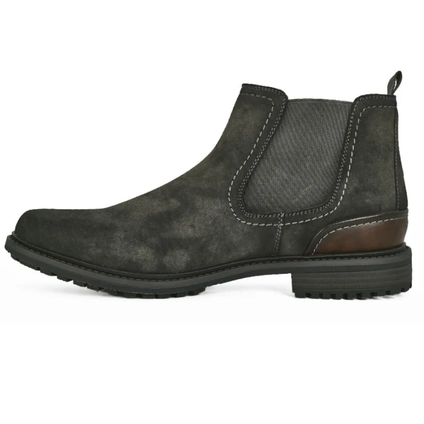 FORTUNATO Boots Chelsea Homme Noir Avec Elastiques |Homme Boots, Bottines