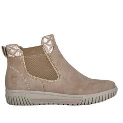 RELIFE Boots Confort Femme Nude Avec Elastiques |Femme Chaussures Confort