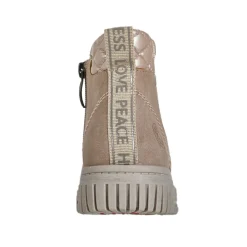 RELIFE Boots Confort Femme Nude Avec Elastiques |Femme Chaussures Confort