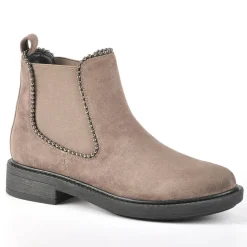 VICE VERSA Boots Femme Avec Elastiques Gris|Femme Boots, Bottines