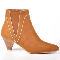 VICE VERSA Boots Femme Camel|Femme Boots, Bottines
