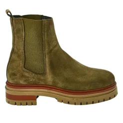 TIPO ALTO Boots Femme Kaki|Femme Boots, Bottines
