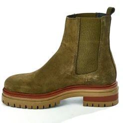 TIPO ALTO Boots Femme Kaki|Femme Boots, Bottines