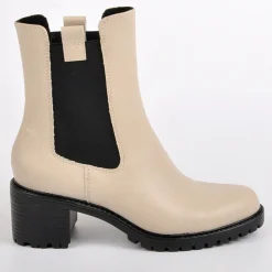 VICE VERSA Boots Femme Ivoire|Femme Boots, Bottines