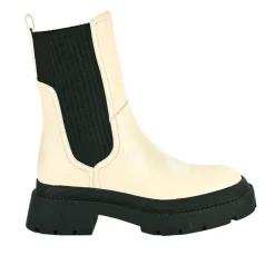 VICE VERSA Boots Femme Ivoire|Femme Boots, Bottines