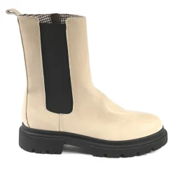 VICE VERSA Boots Femme Ivoire|Femme Boots, Bottines