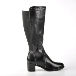 TIPO ALTO Bottes A Talons Avec Elastiques Noir|Femme Bottes, Cuissardes
