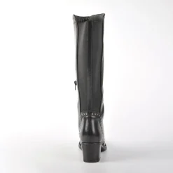 TIPO ALTO Bottes A Talons Avec Elastiques Noir|Femme Bottes, Cuissardes