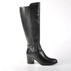 TIPO ALTO Bottes A Talons Avec Elastiques Noir|Femme Bottes, Cuissardes