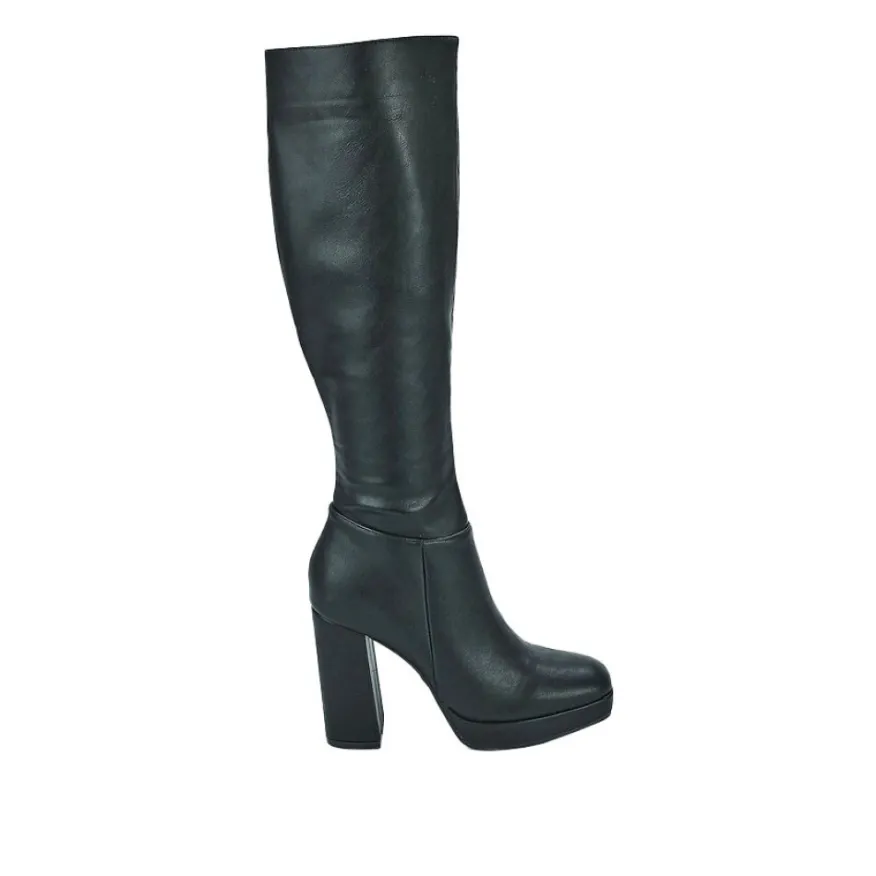 MASCARA Bottes A Talons Femme Noir|Femme Bottes, Cuissardes