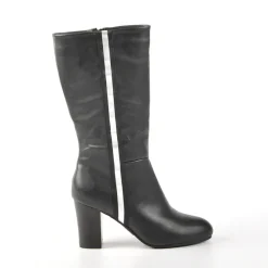 VICE VERSA Bottes A Talons Noir|Femme Bottes, Cuissardes