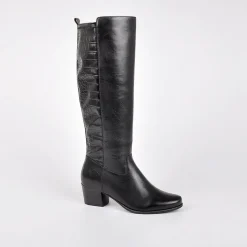 TIPO ALTO Bottes A Talons Noir|Femme Bottes, Cuissardes