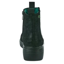 ECO BIO VEGAN Bottes Compensees Femme Noir|Femme Chaussures Confort