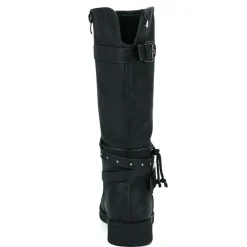 VICE VERSA Bottes Plates Femme Noir Fourrees |Femme Bottes, Cuissardes
